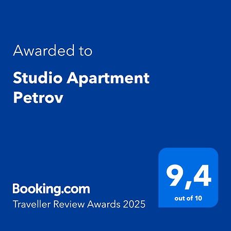 Studio Apartment Petrov Шибеник Экстерьер фото